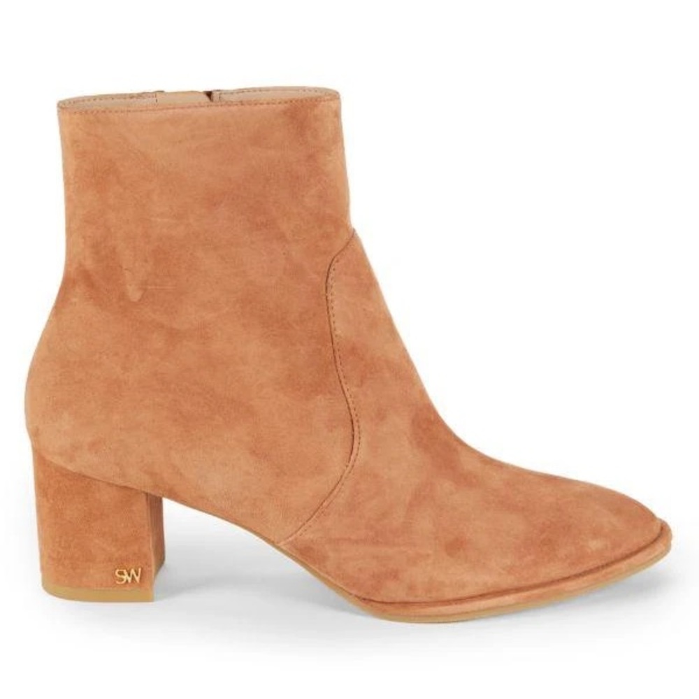 Tan Suede Ankle Boots